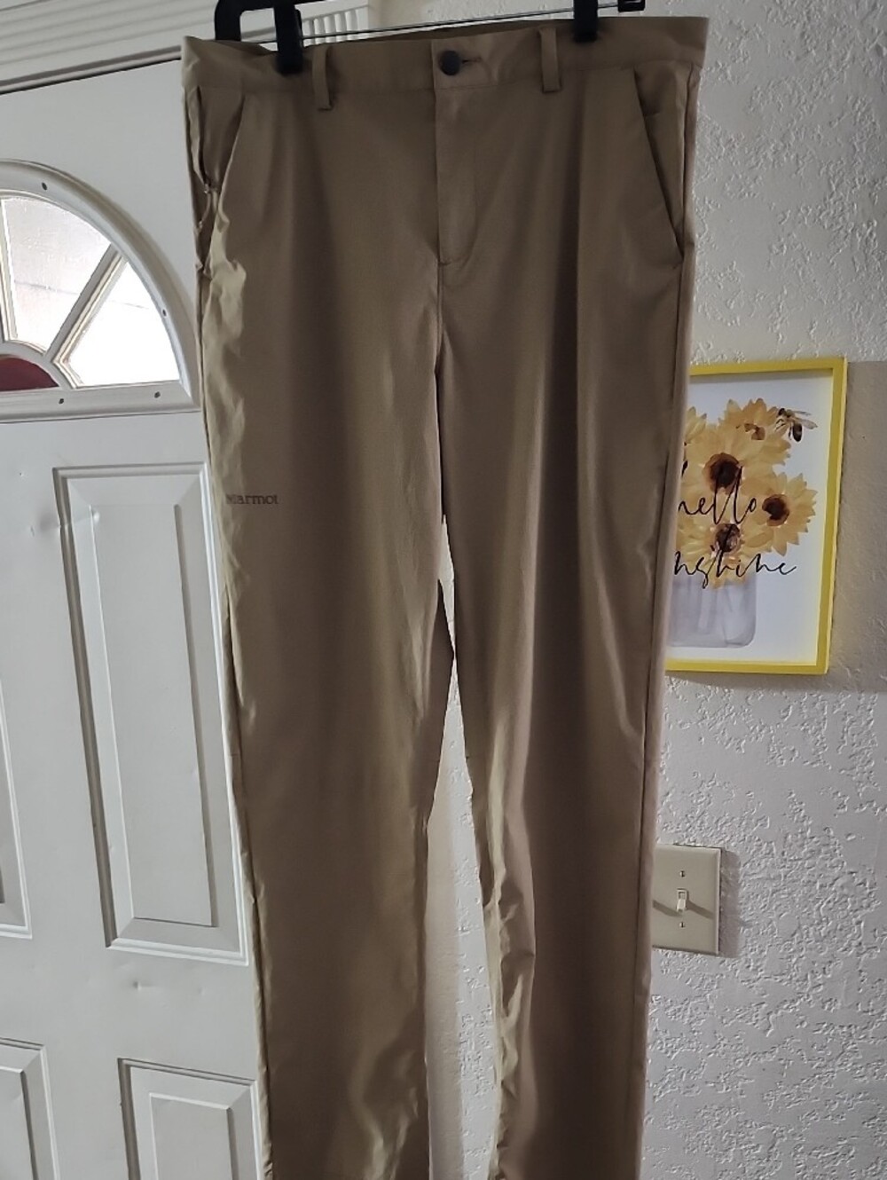 Marmot Men's Arch Rock Hiking Pants - Beige/Tan - Sz 34 Gorpcore Lightweight - Picture 11 of 13